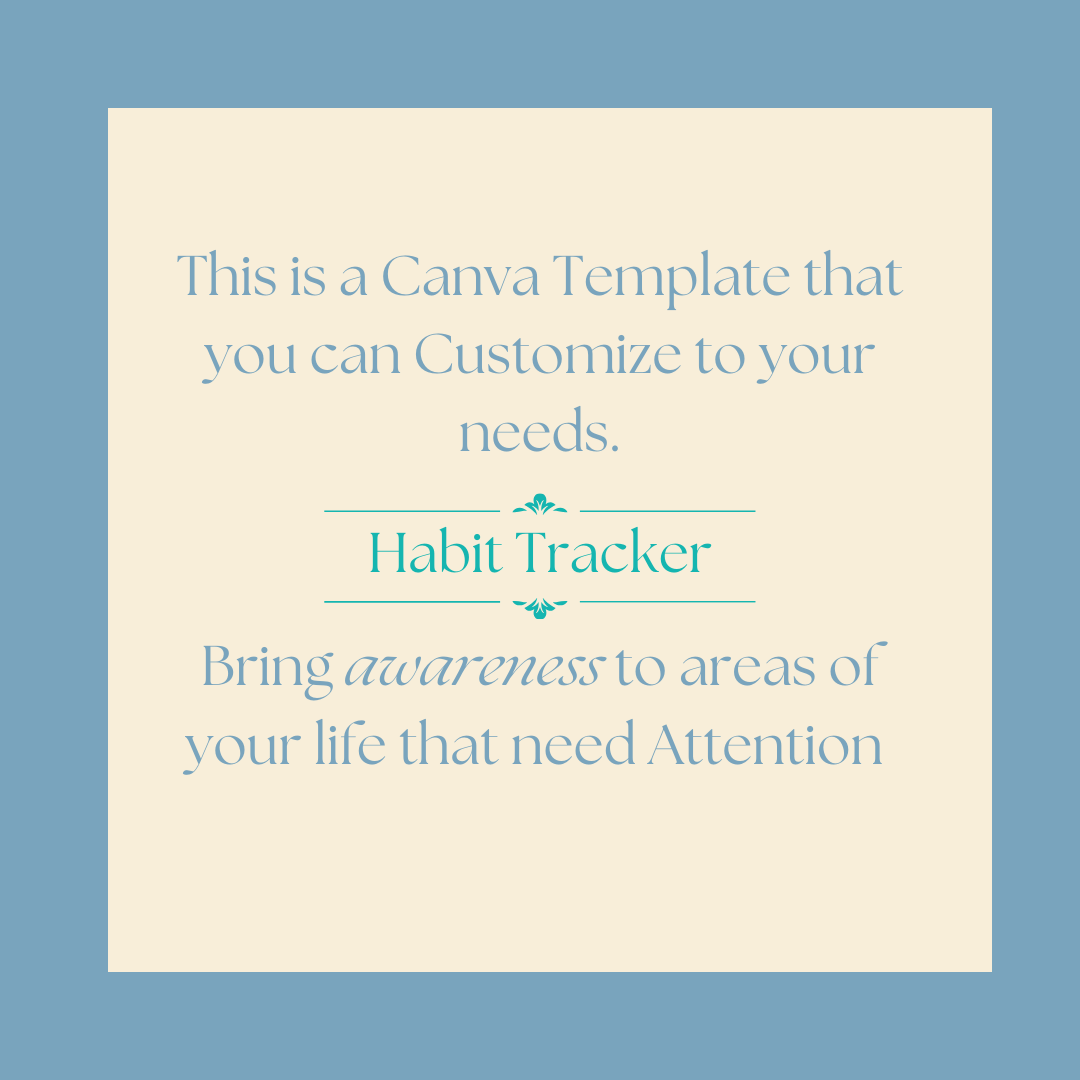 Habit Tracker Sheets | Goal Tracker | Printable Habit | Routine Tracker