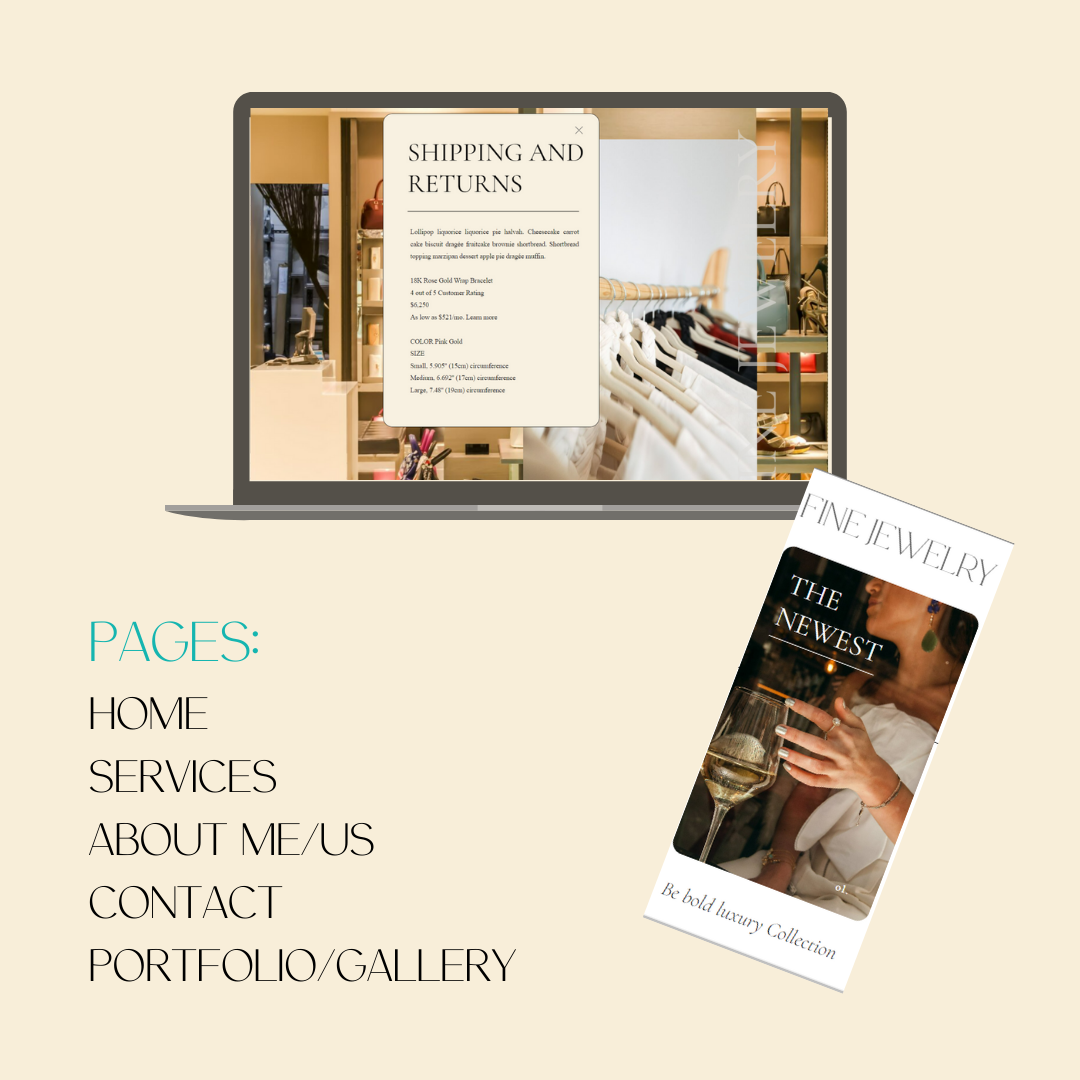 Dream Design Showit Website Template