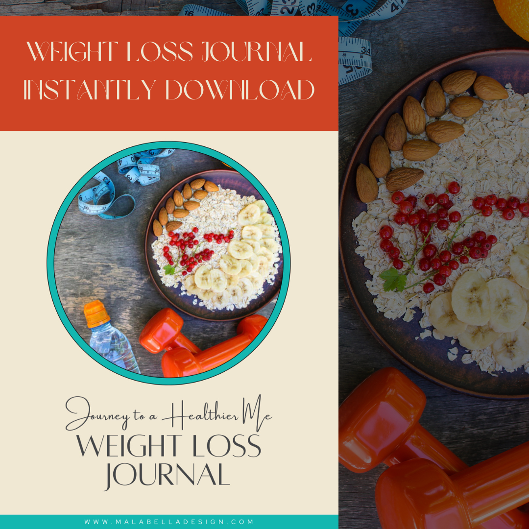 Weight Loss Journal. Track your success & progress