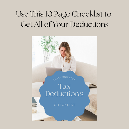 Tax Deductions Checklist | Small Business | Self-Employment Taxes | Make Doing Your Taxes Easy