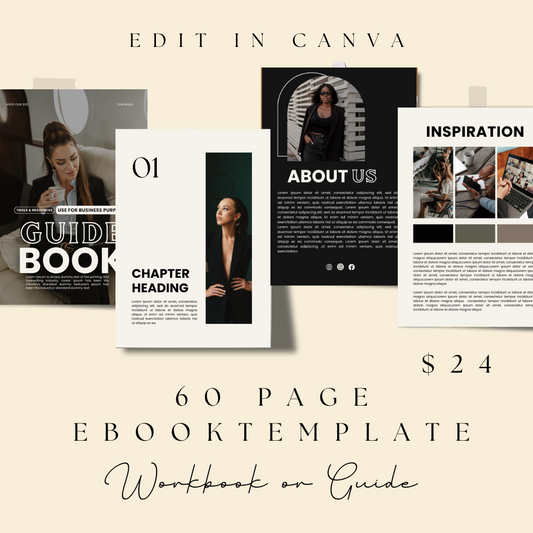 60 Page Ebook Template.